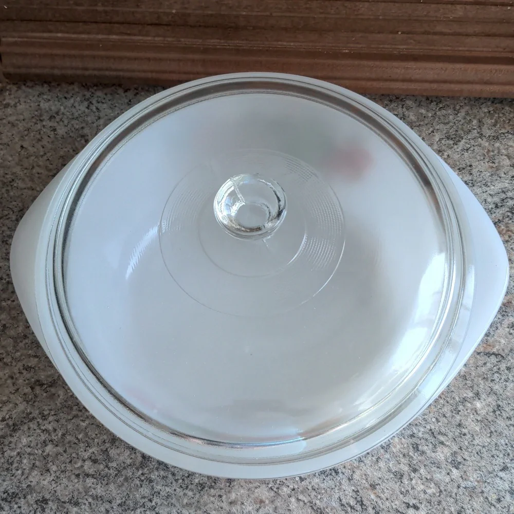 Vintage Jeannette Glasbake Vegetable Medley Casserole Baking Dish 2 Quart